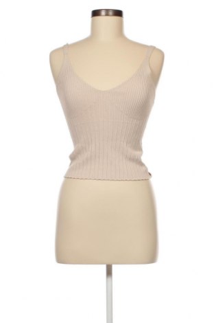 Γυναικείο αμάνικο μπλουζάκι Zara, Μέγεθος S, Χρώμα  Μπέζ, Τιμή 5,57 €