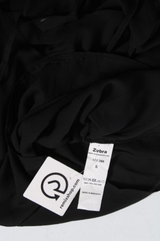 Γυναικείο αμάνικο μπλουζάκι Zebra, Μέγεθος S, Χρώμα Μαύρο, Τιμή 2,49 €