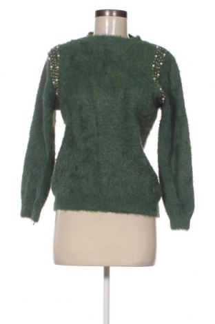 Дамски пуловер, Размер S, Цвят Зелен, Цена 6,67 лв.