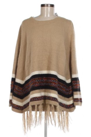 Дамски пуловер, Размер M, Цвят Бежов, Цена 19,81 лв.