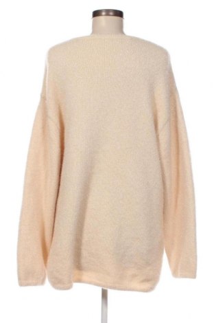 Дамски пуловер, Размер 5XL, Цвят Екрю, Цена 29,00 лв.