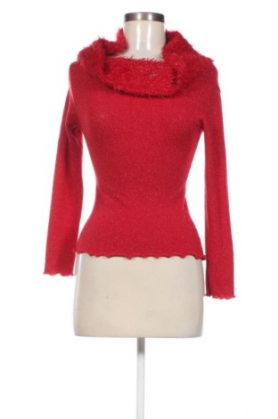 Дамски пуловер, Размер S, Цвят Червен, Цена 6,38 лв.