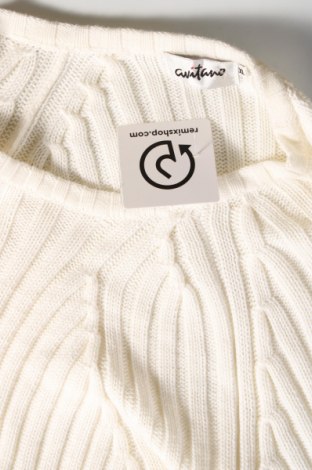 Dámský svetr, Velikost XL, Barva Bílá, Cena  185,00 Kč