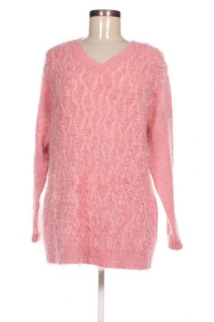 Dámský svetr, Velikost XL, Barva Růžová, Cena  120,00 Kč