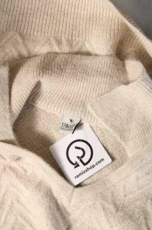 Γυναικείο πουλόβερ 17 & Co., Μέγεθος M, Χρώμα  Μπέζ, Τιμή 5,02 €