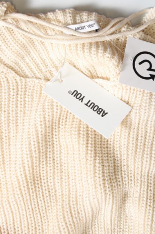Γυναικείο πουλόβερ About You, Μέγεθος S, Χρώμα Εκρού, Τιμή 8,35 €