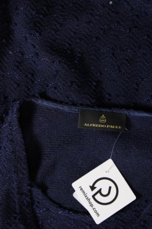 Дамски пуловер Alfredo Pauly, Размер M, Цвят Син, Цена 8,41 лв.