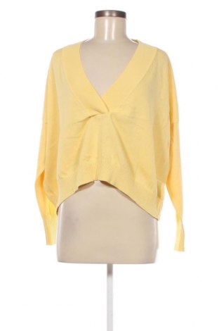 Дамски пуловер Alysi, Размер XS, Цвят Жълт, Цена 23,12 лв.