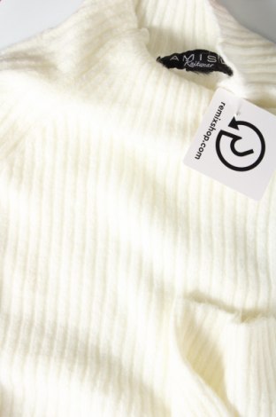 Дамски пуловер Amisu, Размер M, Цвят Екрю, Цена 8,99 лв.