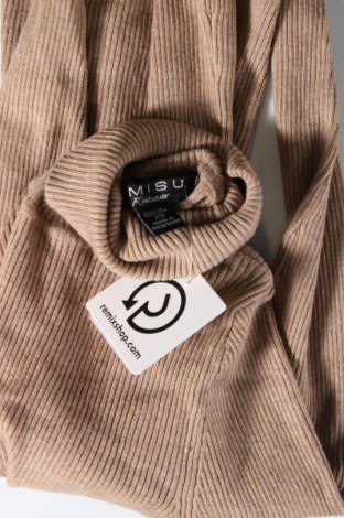 Γυναικείο πουλόβερ Amisu, Μέγεθος S, Χρώμα  Μπέζ, Τιμή 8,07 €