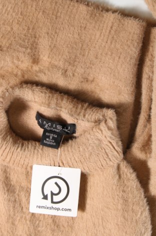 Pulover de femei Amisu, Mărime S, Culoare Maro, Preț 29,57 Lei
