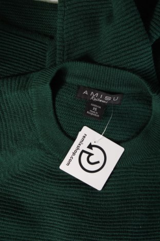 Pulover de femei Amisu, Mărime XS, Culoare Verde, Preț 26,71 Lei