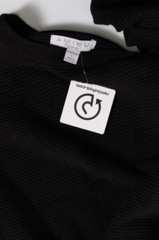 Γυναικείο πουλόβερ Amisu, Μέγεθος L, Χρώμα Μαύρο, Τιμή 8,07 €