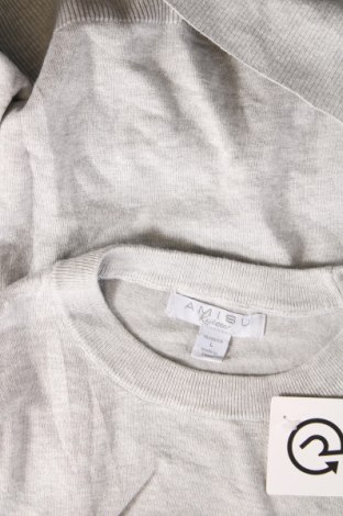 Γυναικείο πουλόβερ Amisu, Μέγεθος L, Χρώμα Γκρί, Τιμή 3,95 €