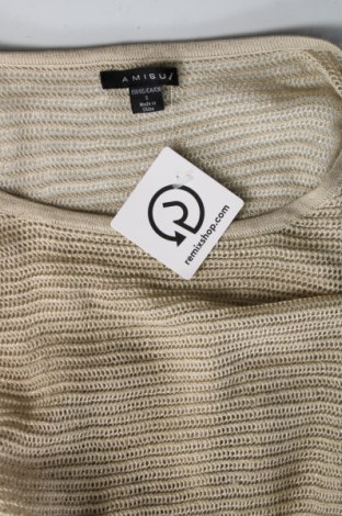 Γυναικείο πουλόβερ Amisu, Μέγεθος S, Χρώμα Χρυσαφί, Τιμή 3,77 €