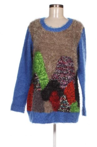 Γυναικείο πουλόβερ Amy Vermont, Μέγεθος XL, Χρώμα Μπλέ, Τιμή 21,65 €