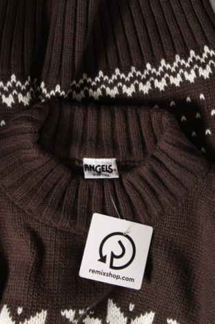 Дамски пуловер Angels, Размер M, Цвят Кафяв, Цена 7,25 лв.