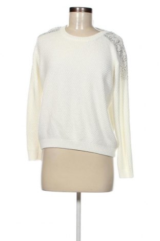 Γυναικείο πουλόβερ Ann Christine, Μέγεθος S, Χρώμα Λευκό, Τιμή 5,38 €