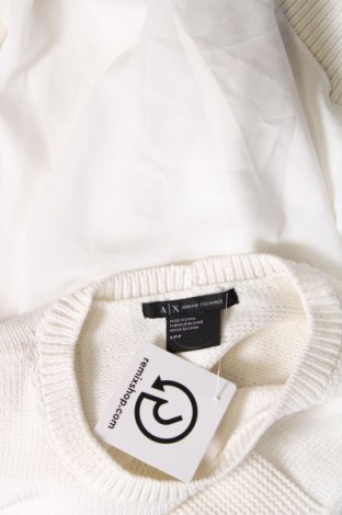 Damski sweter Armani Exchange, Rozmiar S, Kolor Biały, Cena 217,50 zł