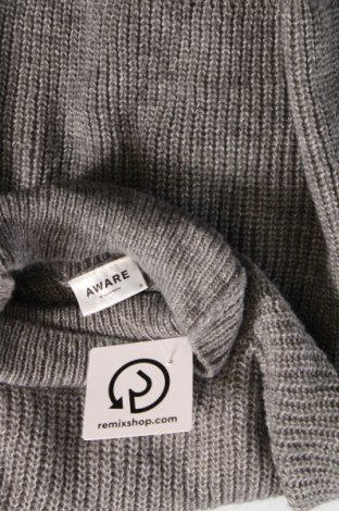 Дамски пуловер Aware by Vero Moda, Размер S, Цвят Сив, Цена 9,00 лв.