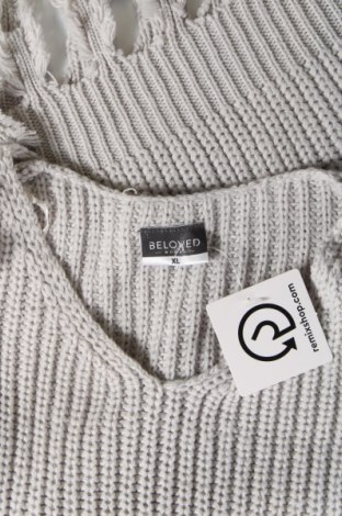 Γυναικείο πουλόβερ Beloved, Μέγεθος XL, Χρώμα Γκρί, Τιμή 8,61 €
