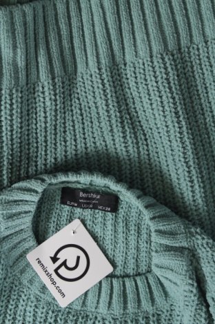 Damenpullover Bershka, Größe M, Farbe Grün, Preis 5,19 €