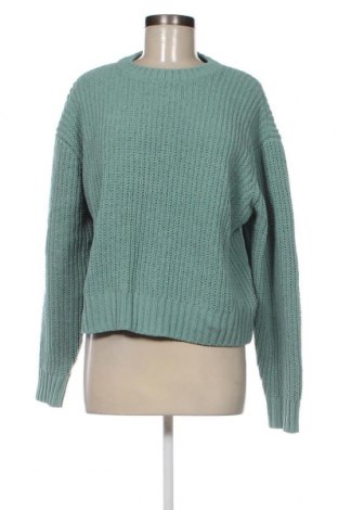 Γυναικείο πουλόβερ Bershka, Μέγεθος M, Χρώμα Πράσινο, Τιμή 2,67 €