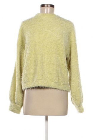 Дамски пуловер Bershka, Размер L, Цвят Зелен, Цена 7,25 лв.