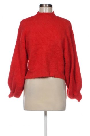 Γυναικείο πουλόβερ Bershka, Μέγεθος S, Χρώμα Κόκκινο, Τιμή 2,68 €
