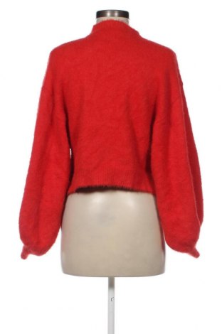 Pulover de femei Bershka, Mărime S, Culoare Roșu, Preț 31,23 Lei