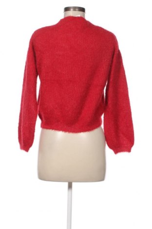 Дамски пуловер Bershka, Размер XS, Цвят Червен, Цена 12,60 лв.