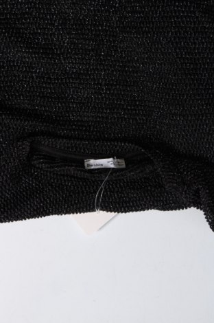 Дамски пуловер Bershka, Размер S, Цвят Черен, Цена 4,20 лв.