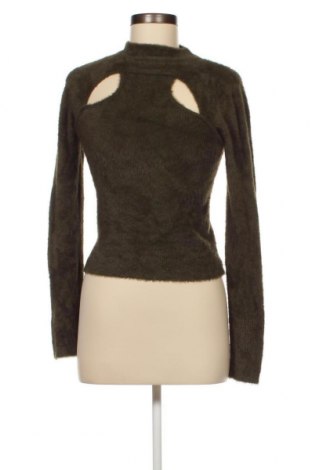 Дамски пуловер Bershka, Размер M, Цвят Зелен, Цена 7,83 лв.
