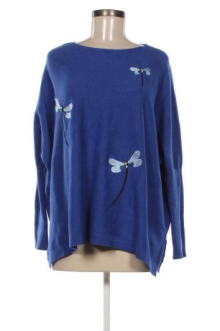 Дамски пуловер Bluoltre, Размер M, Цвят Син, Цена 29,01 лв.