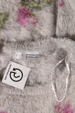 Дамски пуловер Body Flirt, Размер S, Цвят Сив, Цена 13,05 лв.