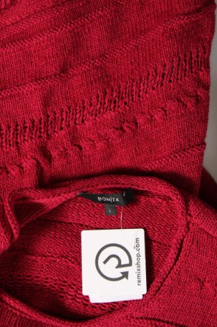 Γυναικείο πουλόβερ Bonita, Μέγεθος L, Χρώμα Κόκκινο, Τιμή 8,07 €