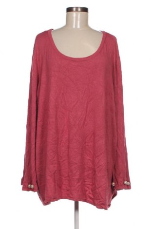 Γυναικείο πουλόβερ Bpc Bonprix Collection, Μέγεθος 4XL, Χρώμα Ρόζ , Τιμή 17,40 €