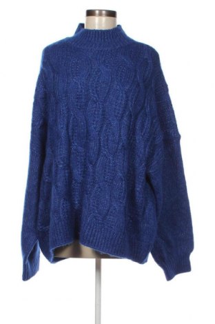 Дамски пуловер C&A, Размер XL, Цвят Син, Цена 16,53 лв.