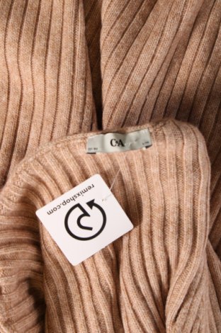 Дамски пуловер C&A, Размер L, Цвят Бежов, Цена 13,05 лв.