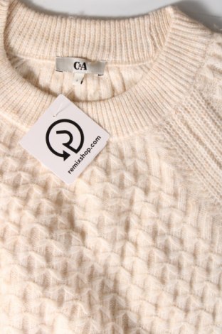 Дамски пуловер C&A, Размер M, Цвят Бежов, Цена 12,60 лв.