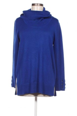 Дамски пуловер Cable & Gauge, Размер L, Цвят Син, Цена 8,99 лв.