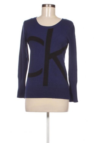 Damenpullover Calvin Klein, Größe M, Farbe Blau, Preis 39,25 €