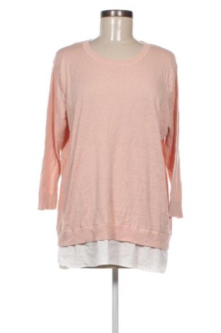 Дамски пуловер Calvin Klein Jeans, Размер XL, Цвят Розов, Цена 60,04 лв.