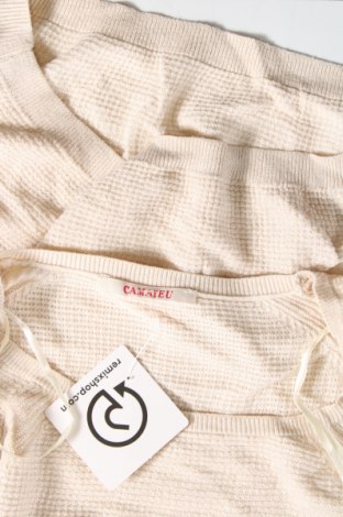 Дамски пуловер Camaieu, Размер M, Цвят Екрю, Цена 29,00 лв.