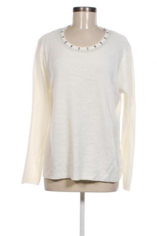 Γυναικείο πουλόβερ Canda, Μέγεθος L, Χρώμα Λευκό, Τιμή 5,02 €