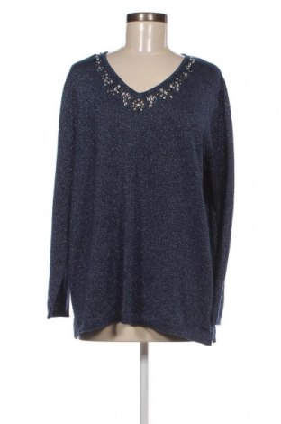 Γυναικείο πουλόβερ Canda, Μέγεθος XL, Χρώμα Μπλέ, Τιμή 7,36 €