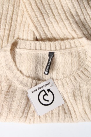 Дамски пуловер Chicoree, Размер L, Цвят Бежов, Цена 8,99 лв.