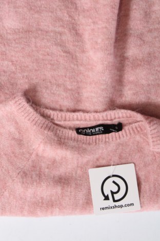 Damski sweter Colours Of The World, Rozmiar S, Kolor Różowy, Cena 46,38 zł