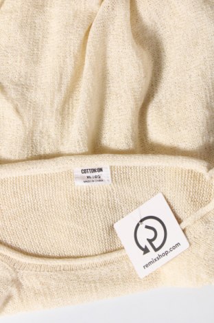 Дамски пуловер Cotton On, Размер XL, Цвят Екрю, Цена 9,86 лв.