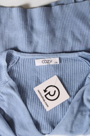 Pulover de femei Cozy, Mărime L, Culoare Albastru, Preț 42,93 Lei